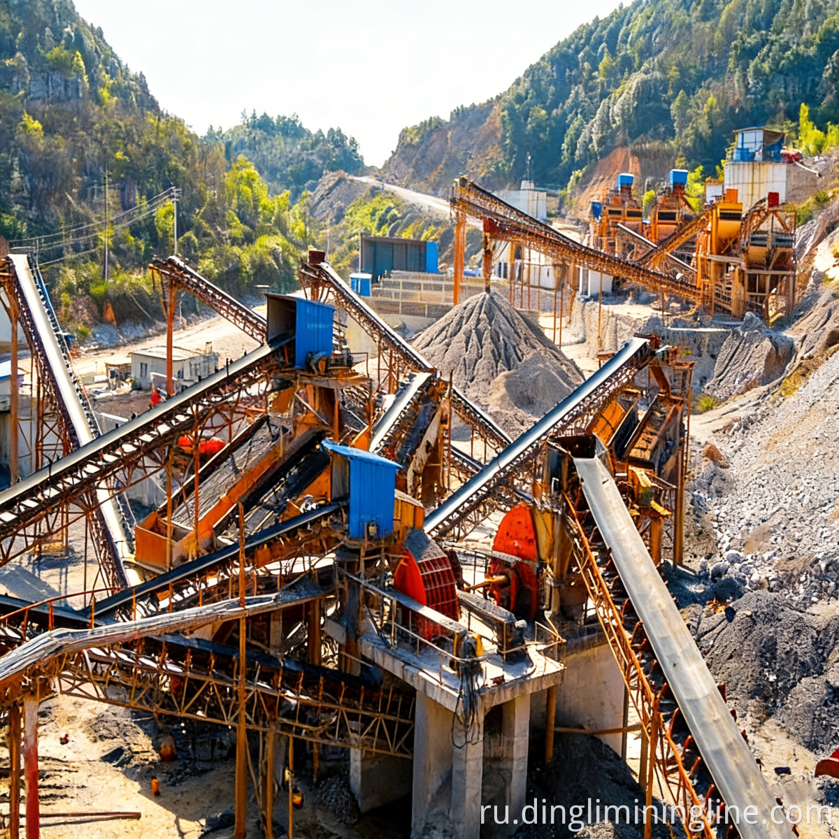 2000 TPH Fixed Stone Crushing Line